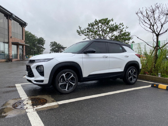 쉐보레 트레일블레이저 측면.  장우진 기자